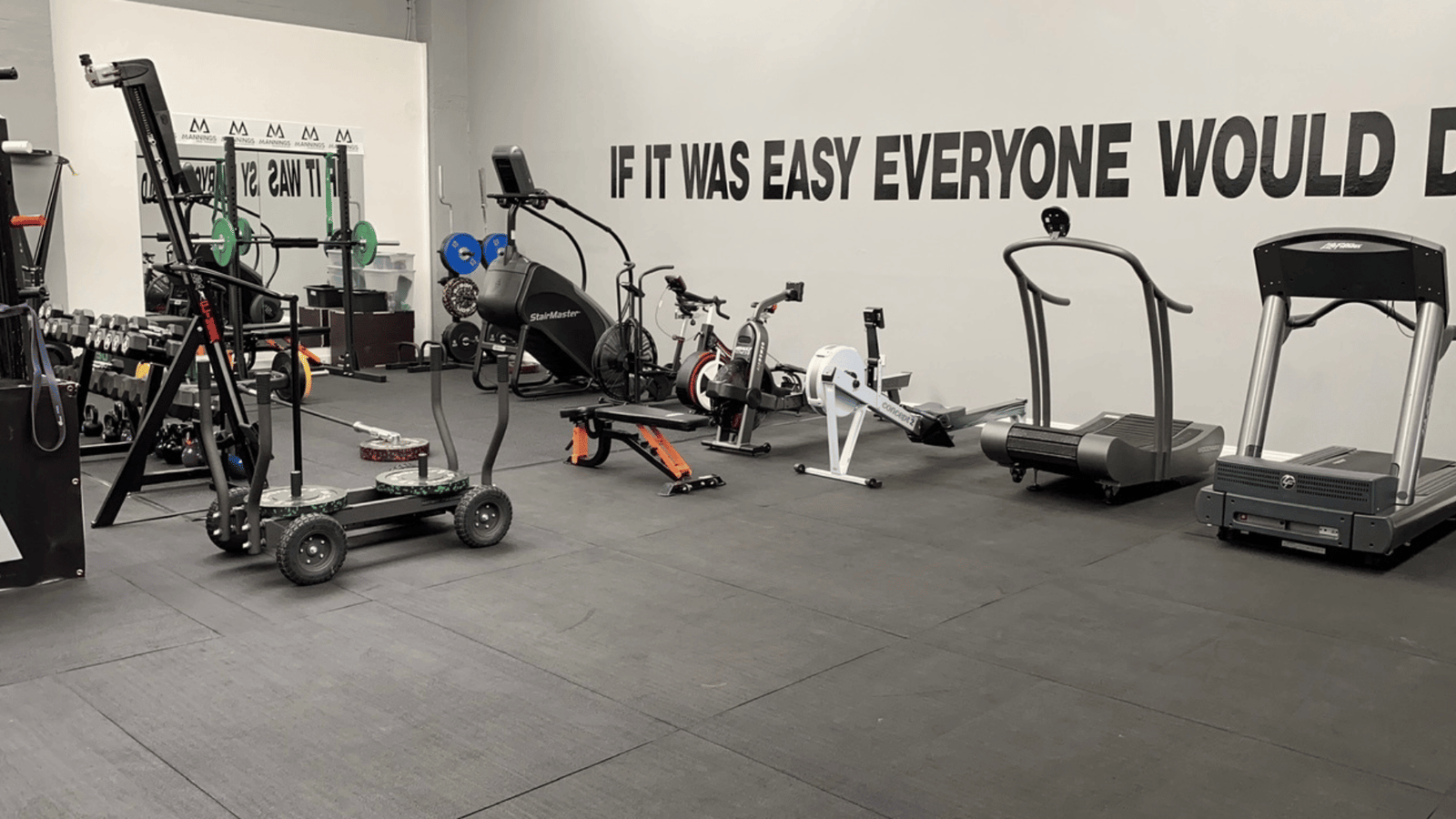 Training facilities at Rise Above Barriers